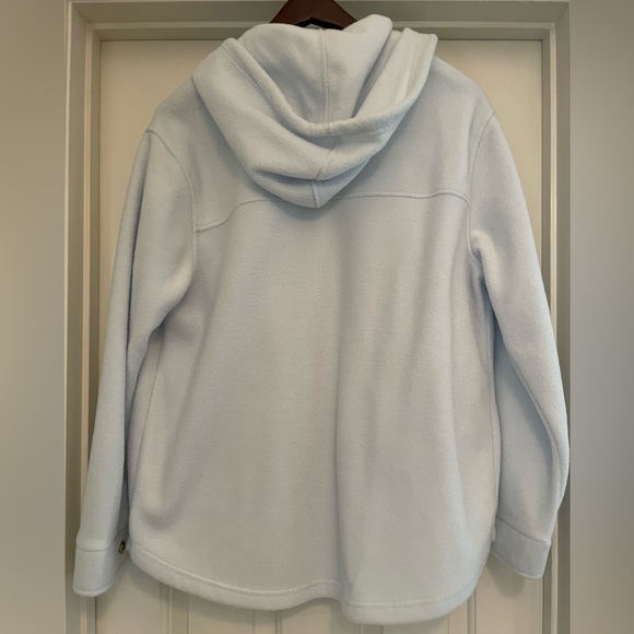 Light Blue Hooded Jacket - Picture 3 of 5